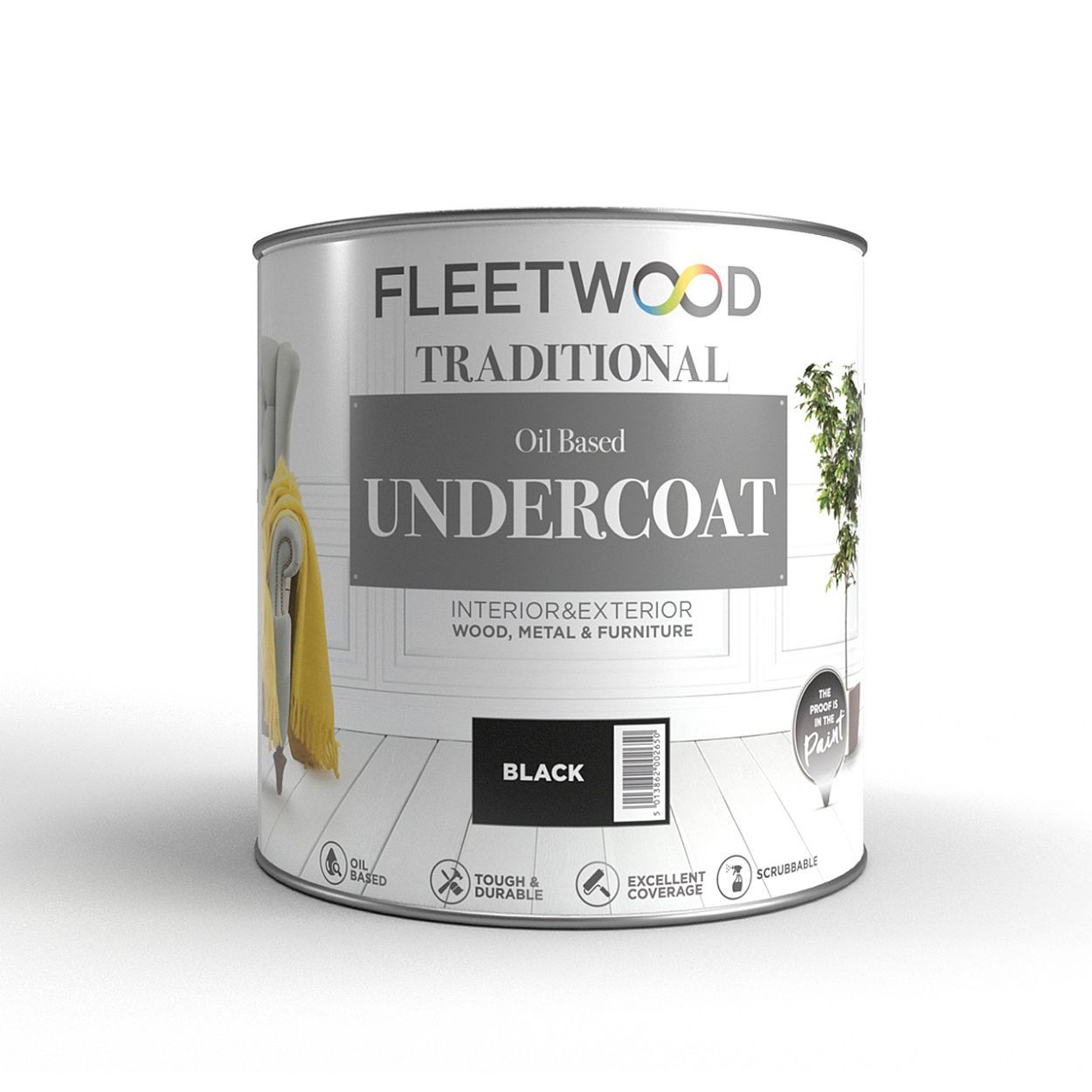 Fleetwood 2.5 Litre Black Undercoat