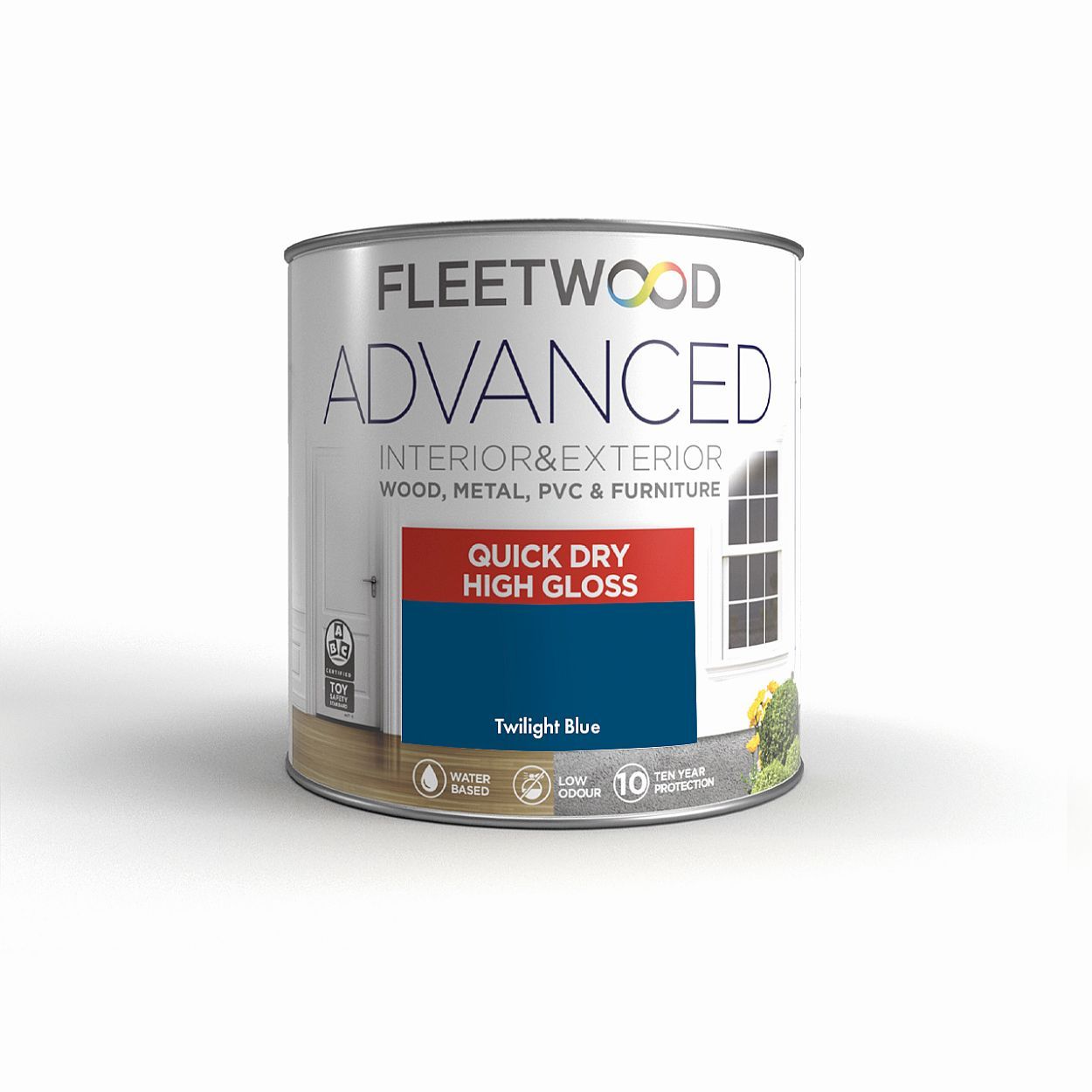 Fleetwood 750ml Advanced Quick Dry Gloss Twilight Blue