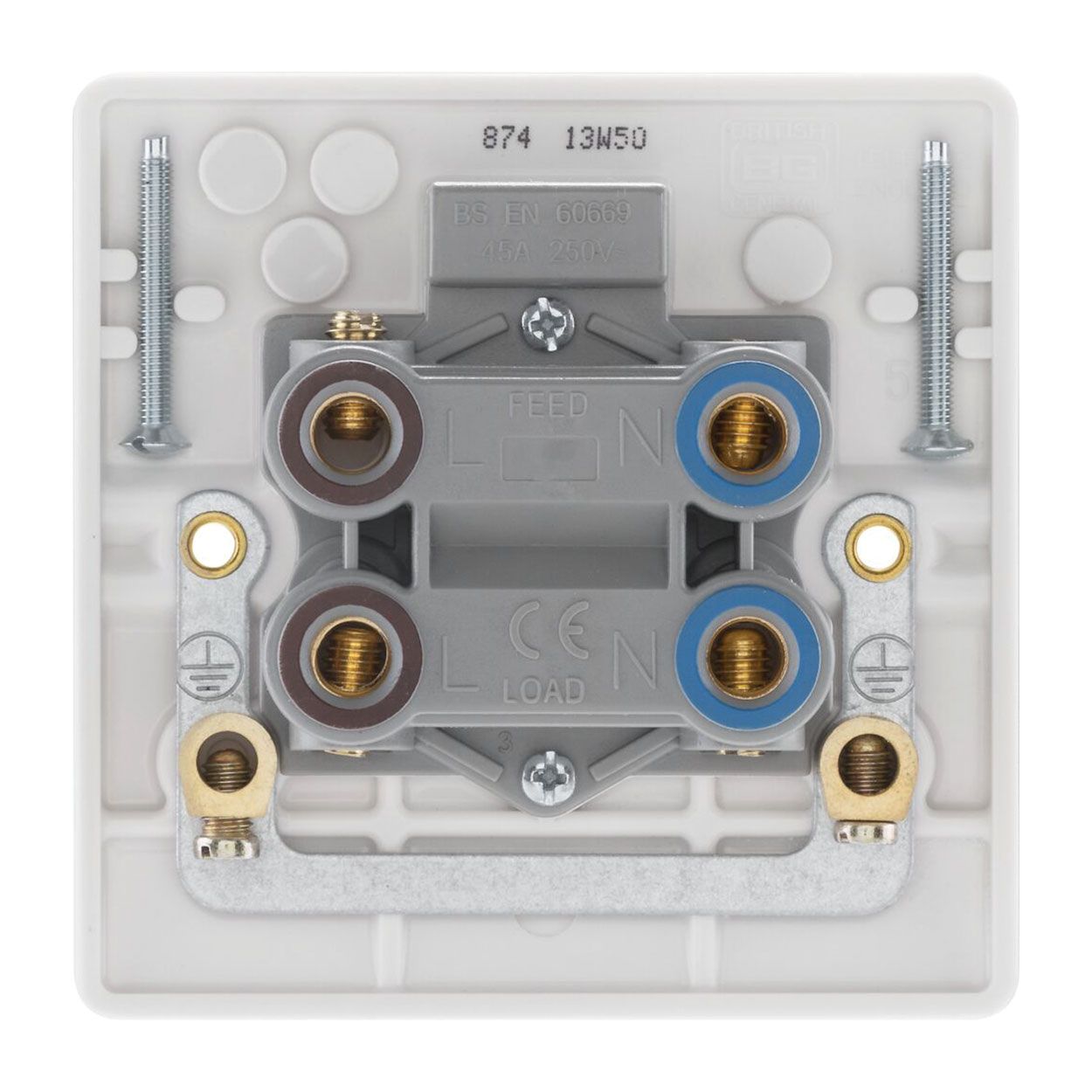BG 45A White Cooker Switch