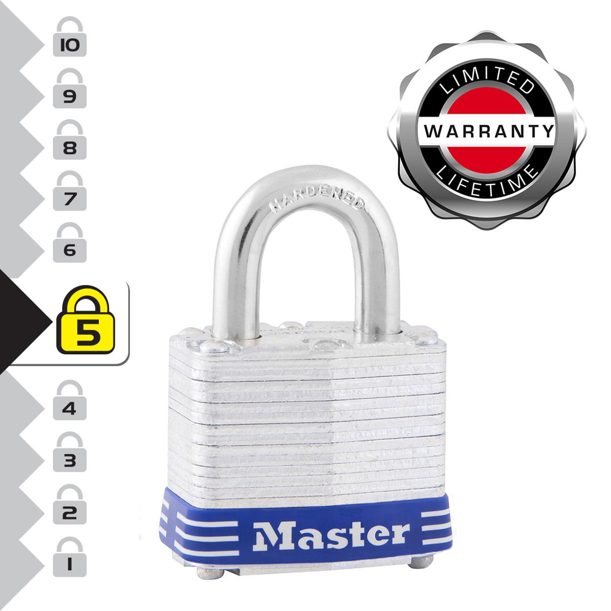 Master Lock 38mm Laminated Steel Padlock