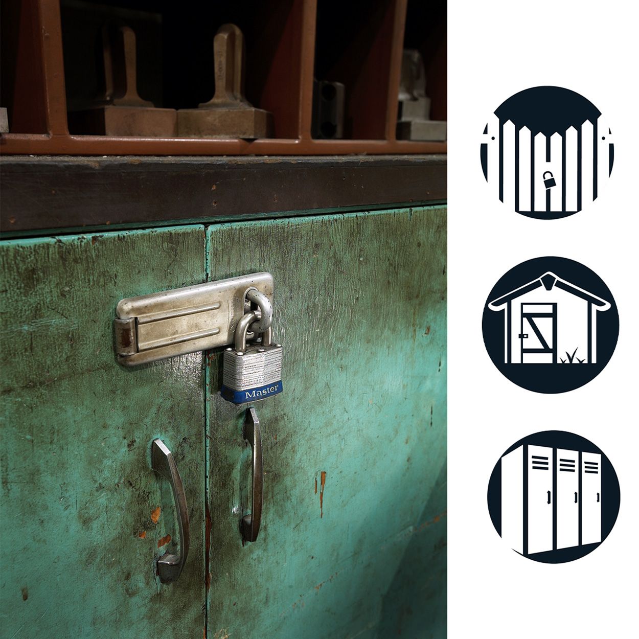 Master Lock 38mm Laminated Steel Padlock