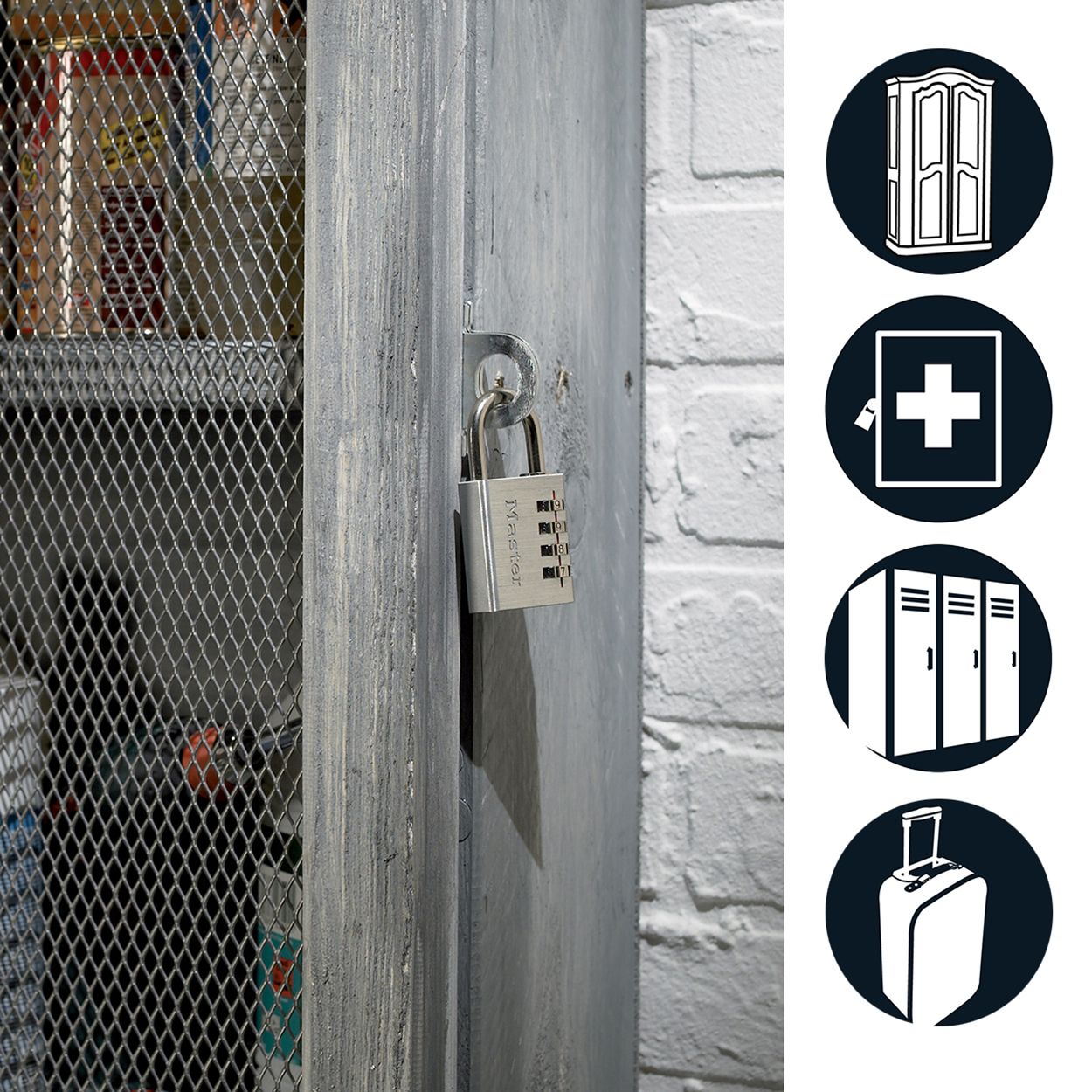 Master Lock 40mm Combination Padlock