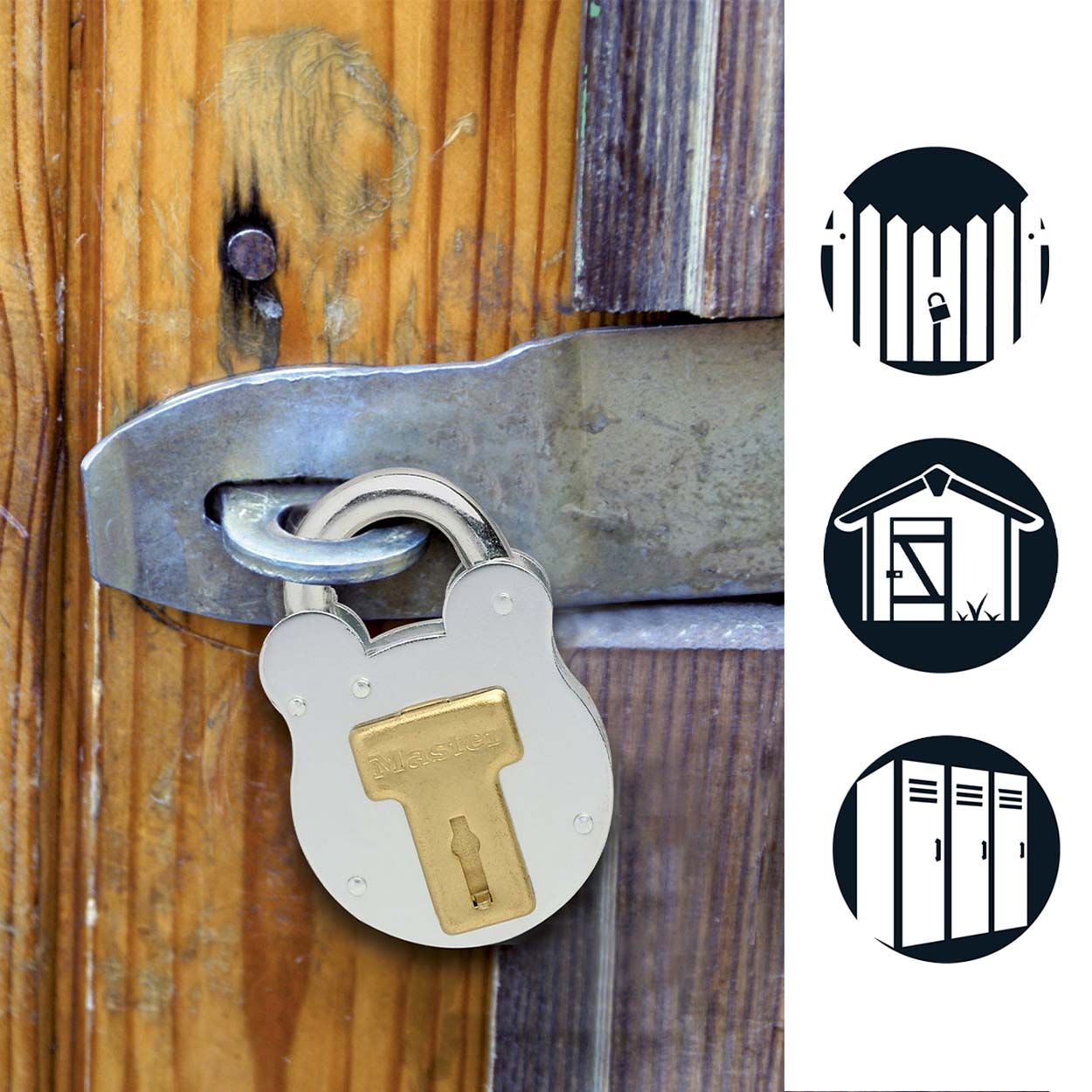 Master Lock 50mm Vintage Design Padlock