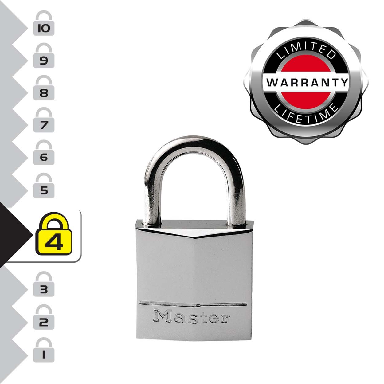 Master Lock 30mm Keyed Marine Padlock