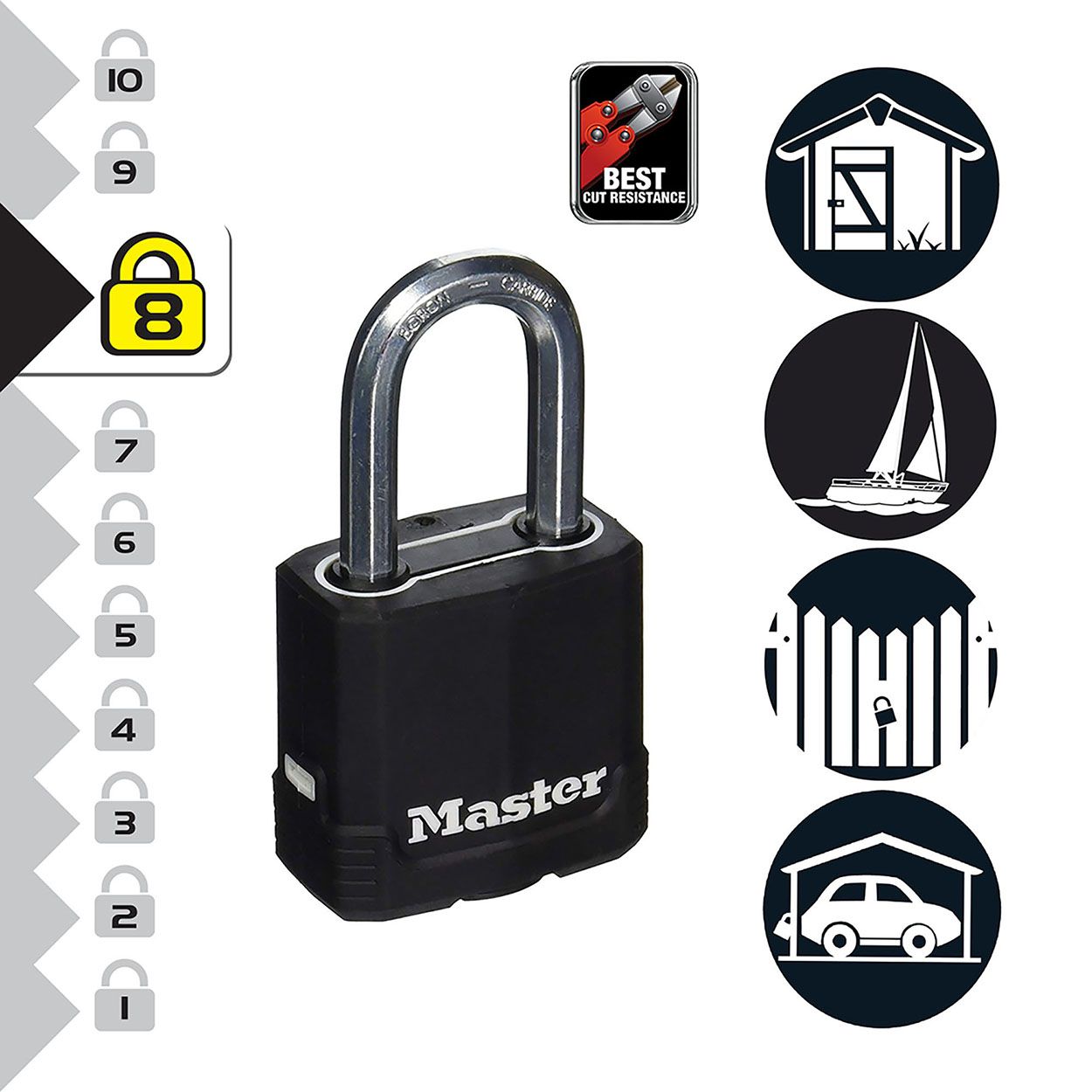 Master Lock 50mm Heavy Duty Padlock
