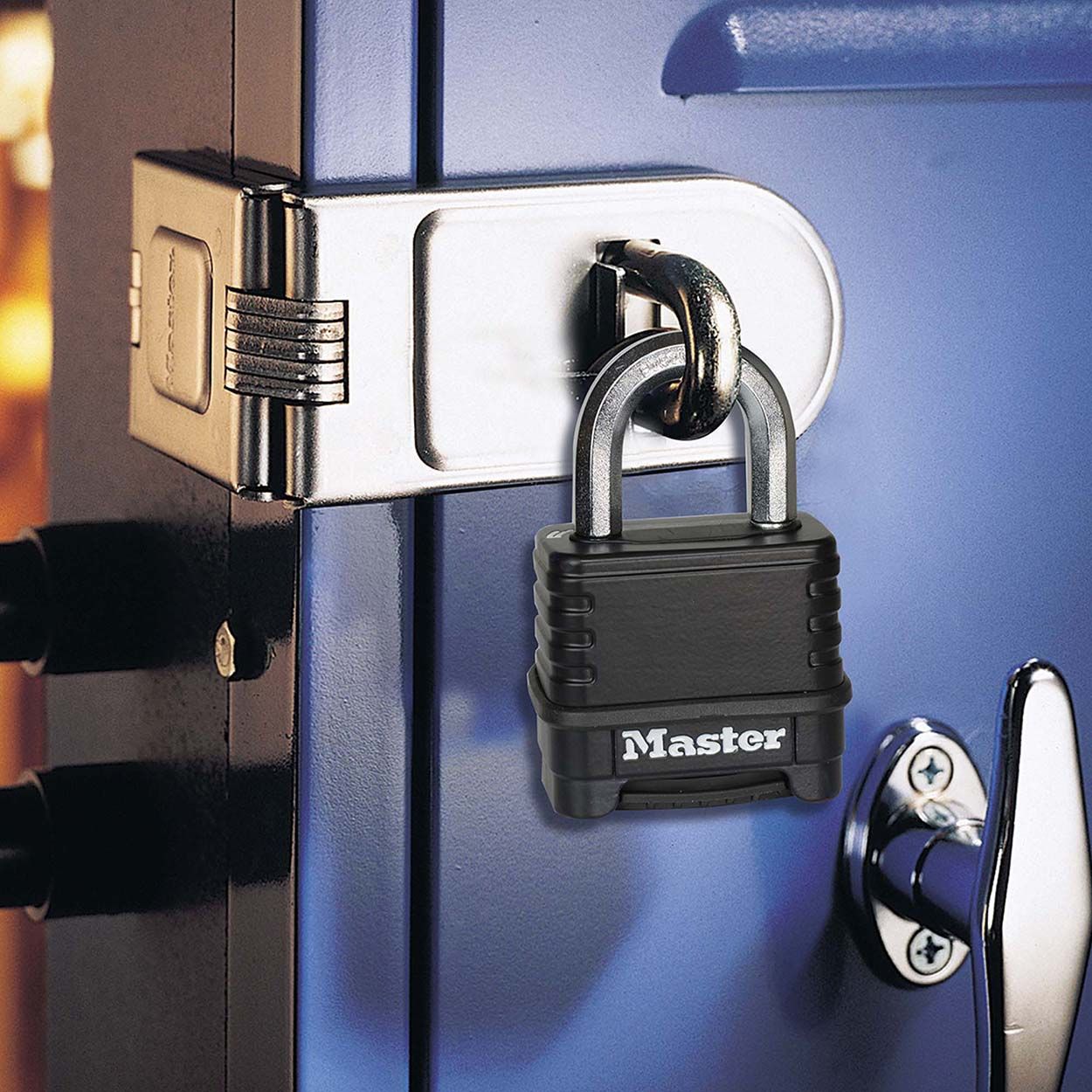 Master Lock Excell 57mm Heavy Duty Black Padlock