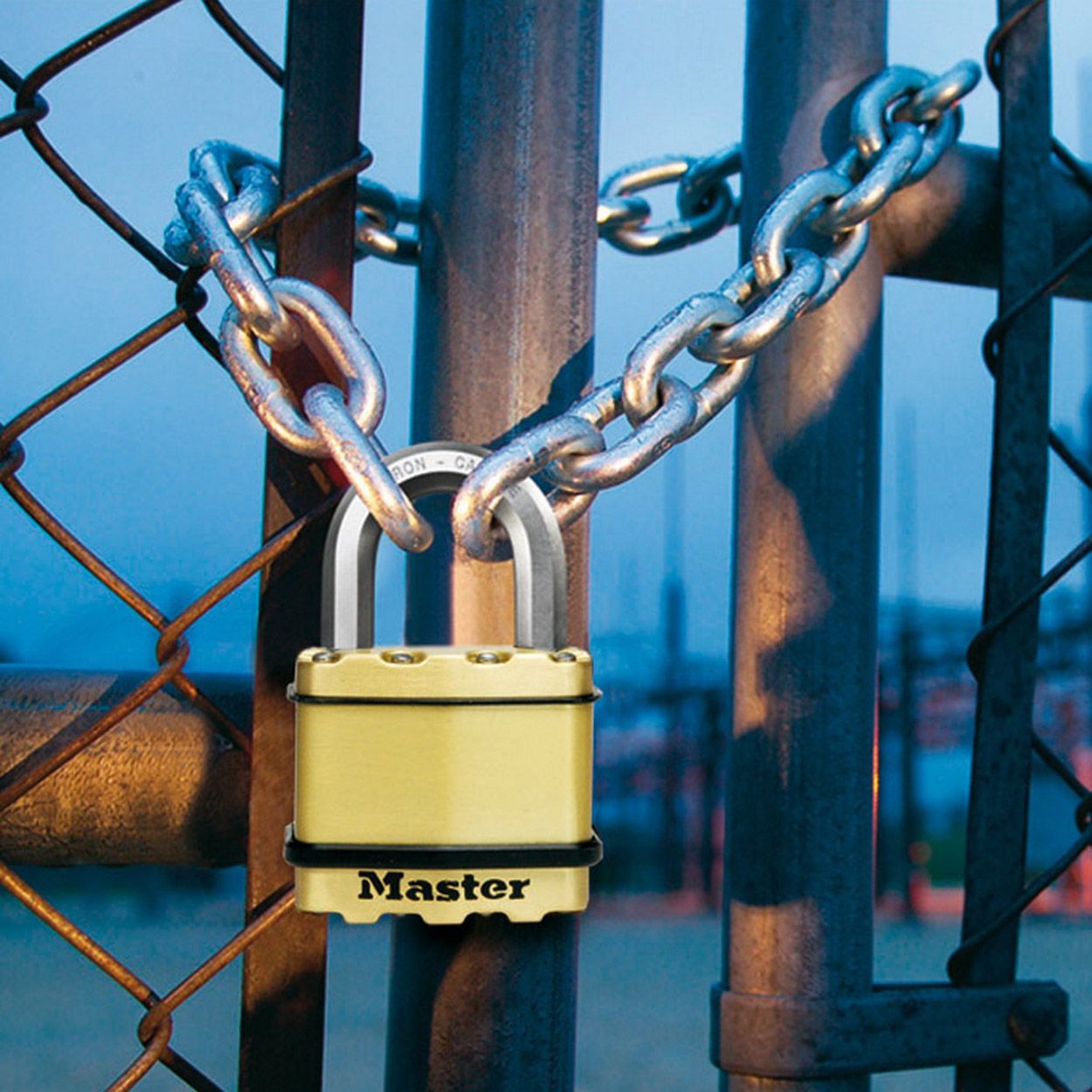Master Lock Excell 45mm Brass Finish Padlock