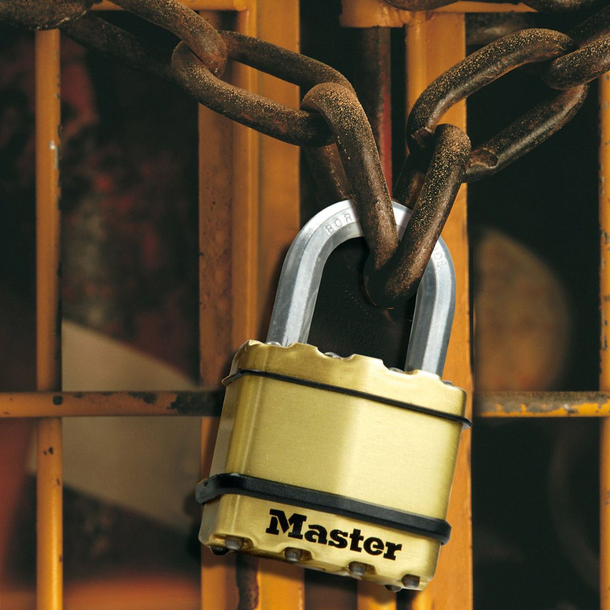 Master Lock Excell 45mm Brass Finish Padlock