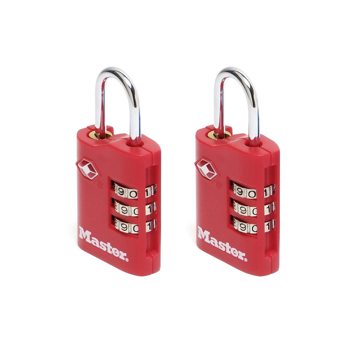 Master Lock 30mm Combination Travel Padlock - Twin Pack