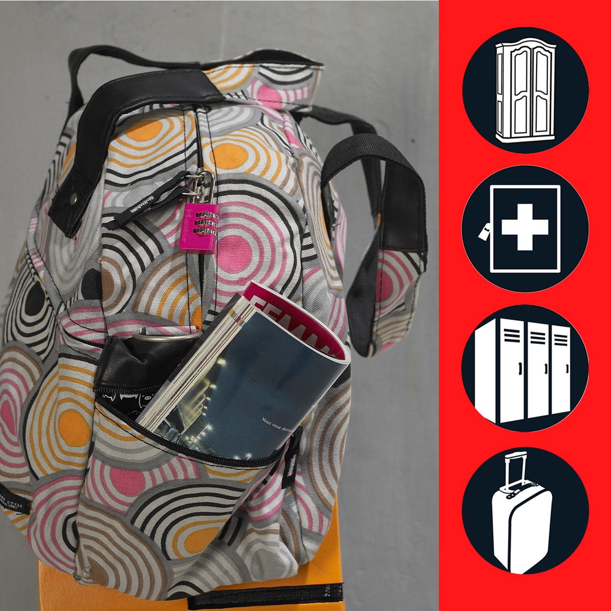 Master Lock 20mm Coloured Combination Padlock - Twin Pack