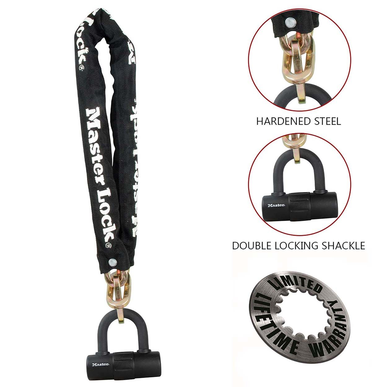 Master Lock 90cm Bike Chain Lock