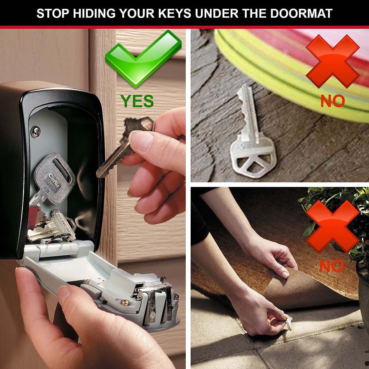 Master Lock 4 Digit Key Lock Box