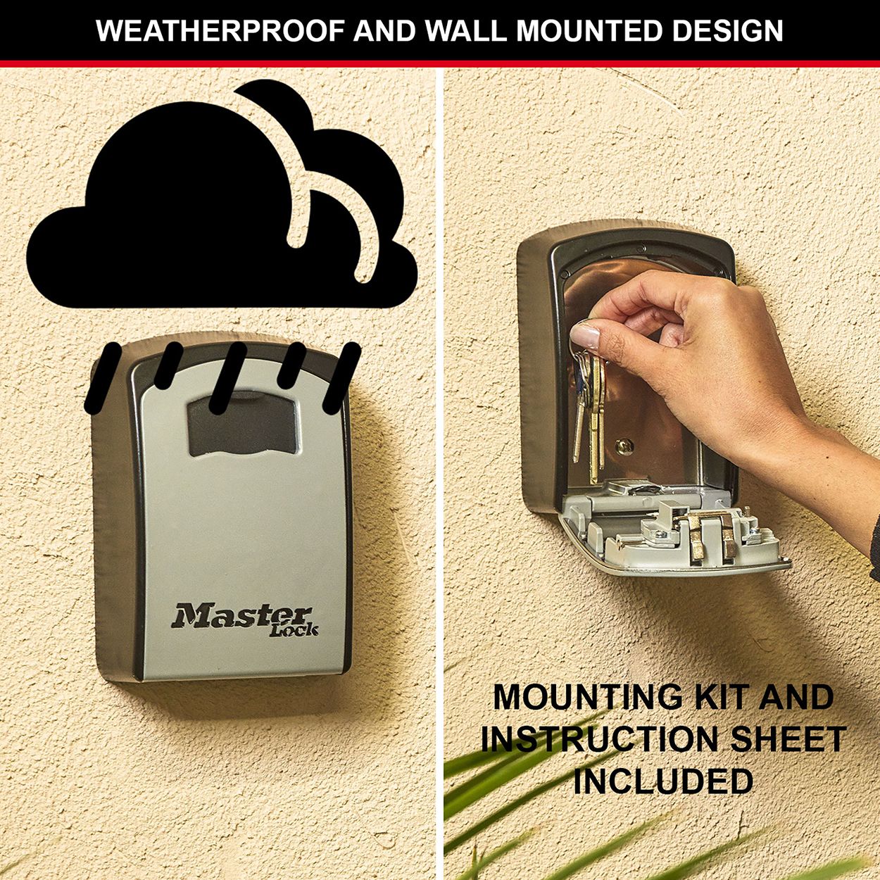 Master Lock Extra Large 4 Digit Key Lock Box