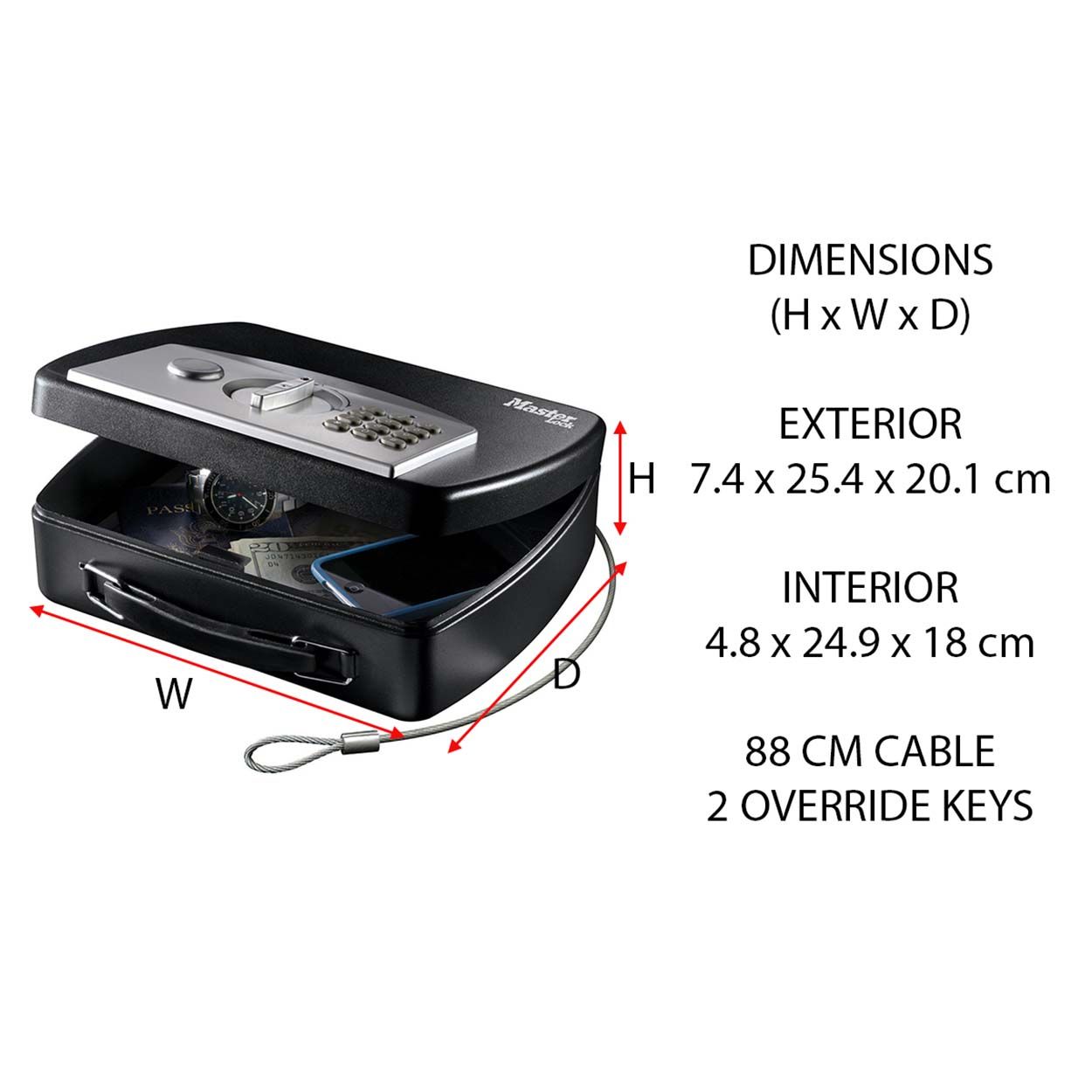 Master Lock Compact Combination Safe