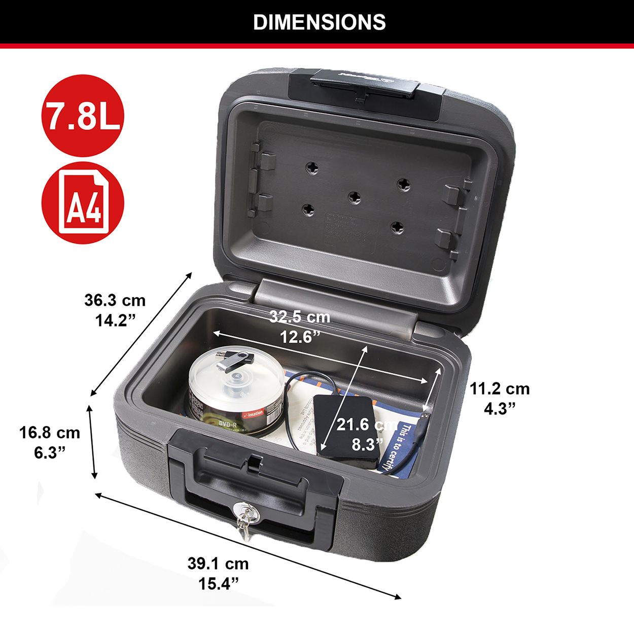 Master Lock Fireproof Security Safe