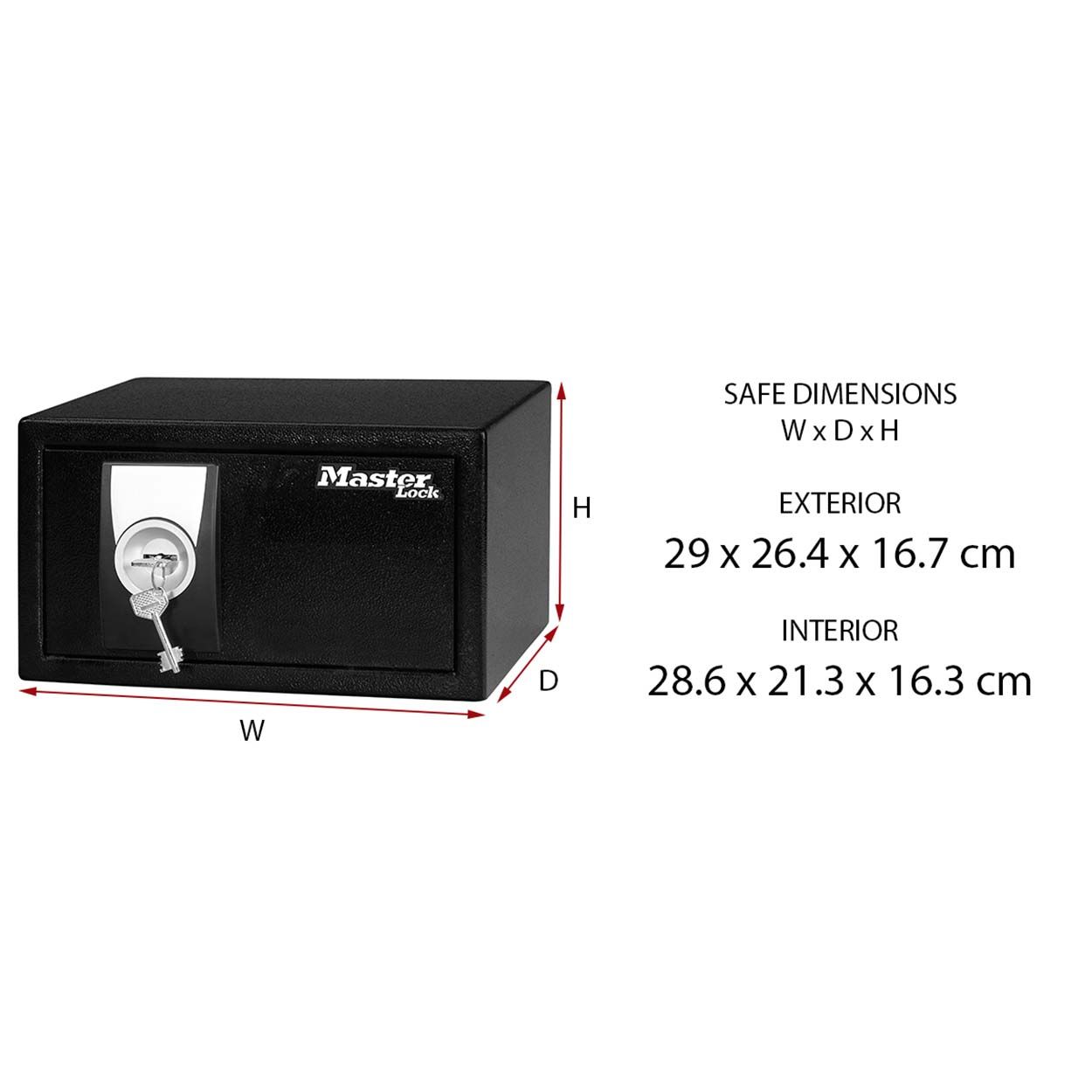 Master Lock Keyed Safe