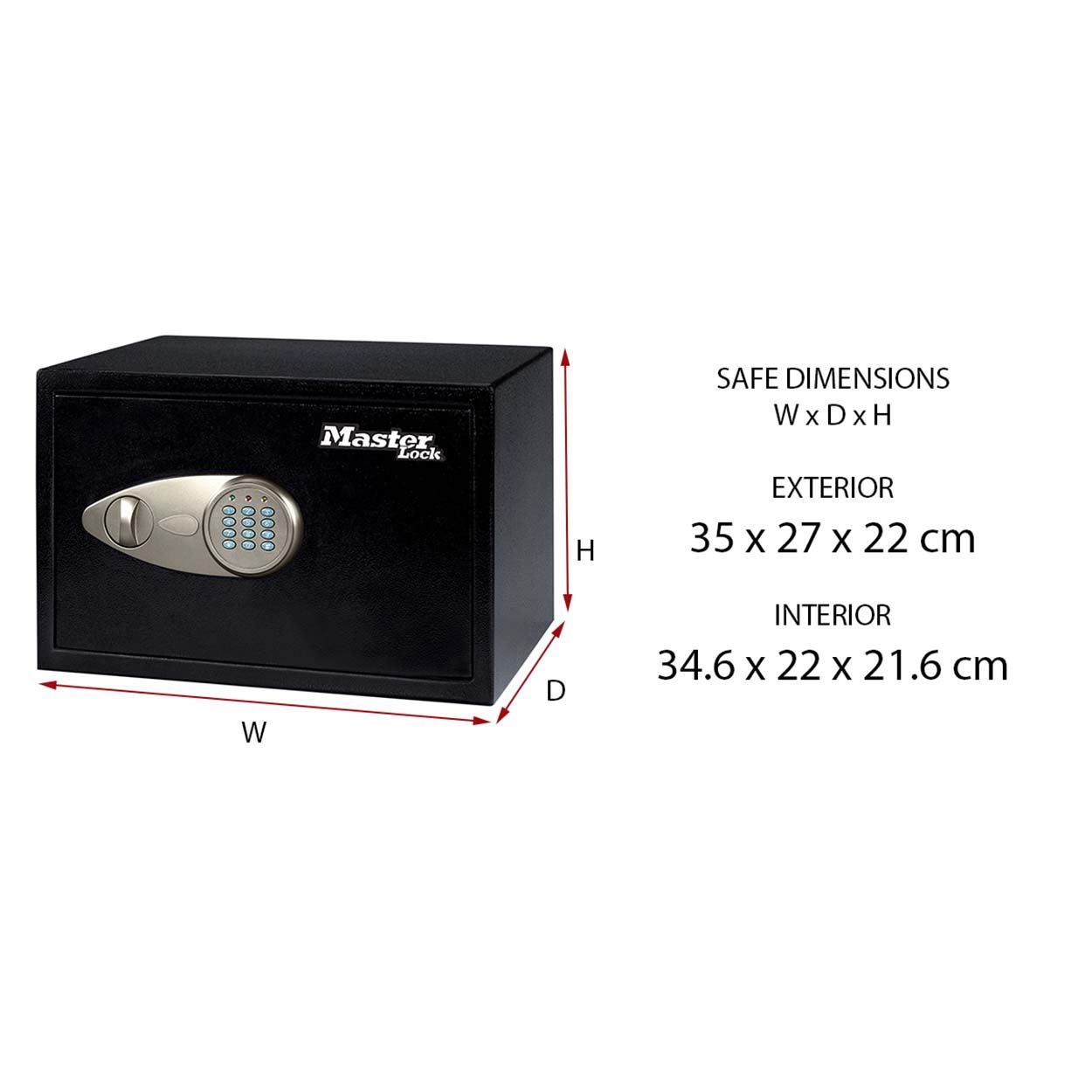 Master Lock Digital Combination Safe