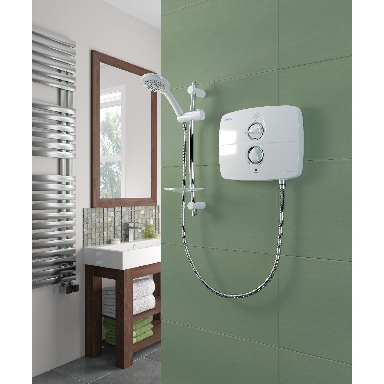 Triton T90SR 9KW Pumped Electric Silent Shower