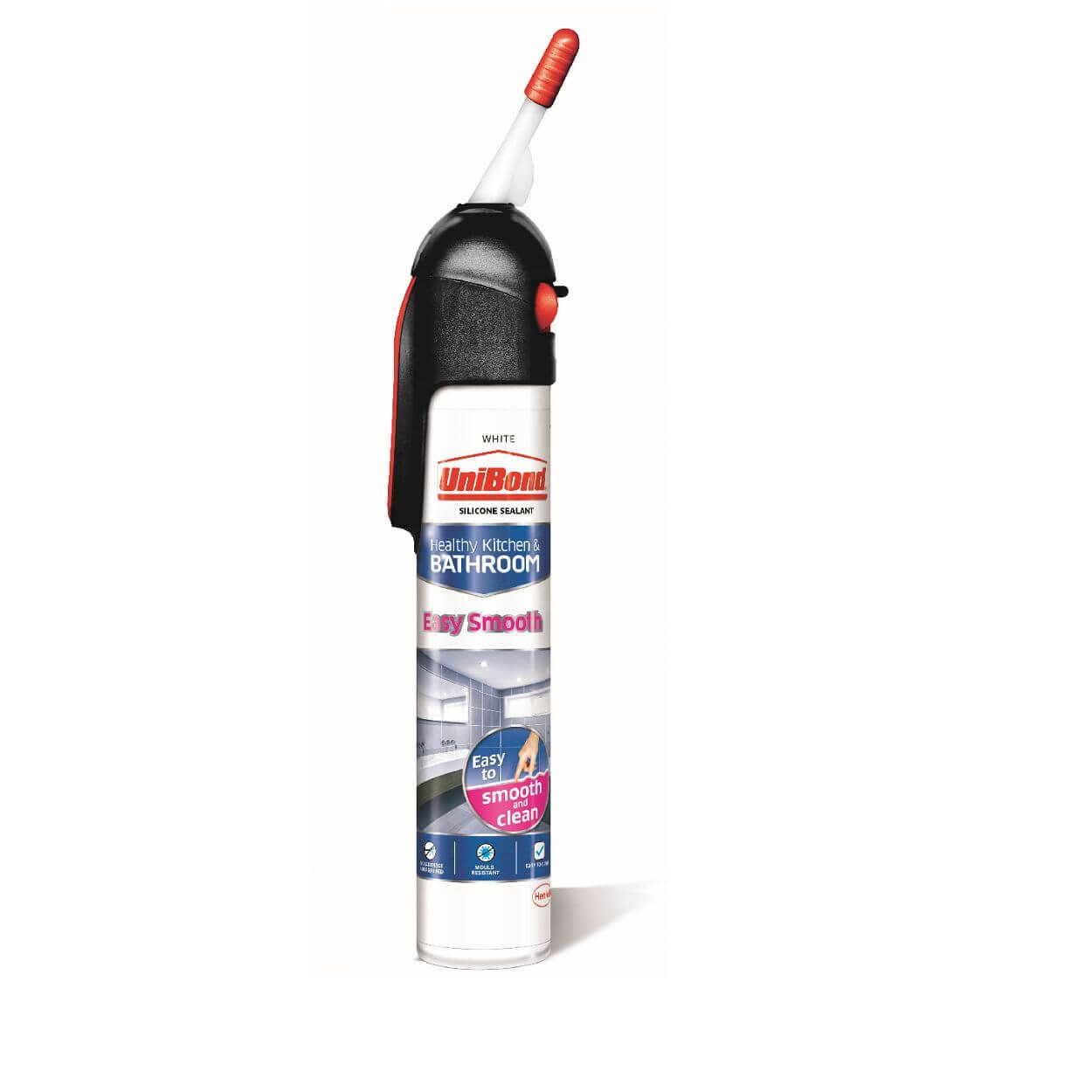 Unibond Bathroom Easy smooth White Easy Pulse