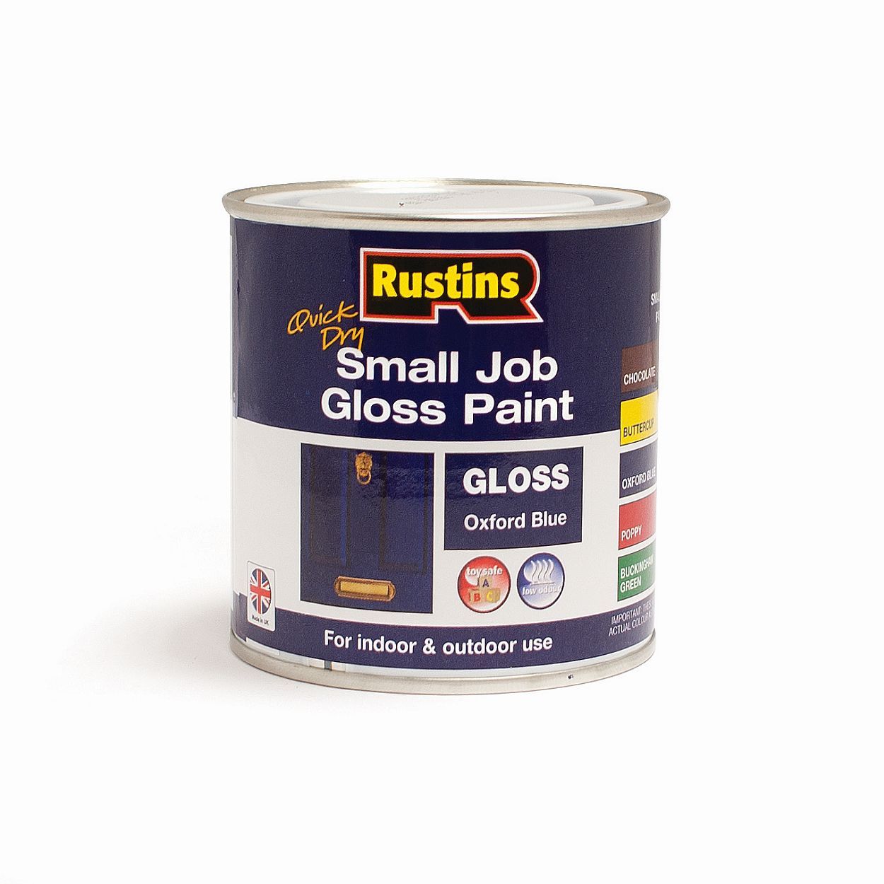Rustins Small Job Oxford Blue Gloss Q/D 250Ml