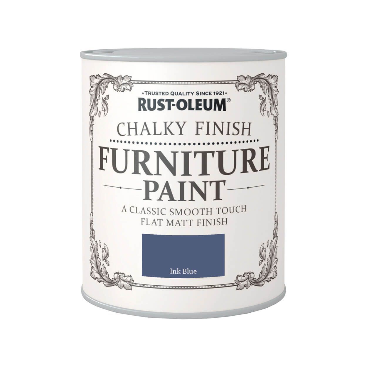 Rust-Oleum Chalky 125ml Furniture Paint Ink Blue