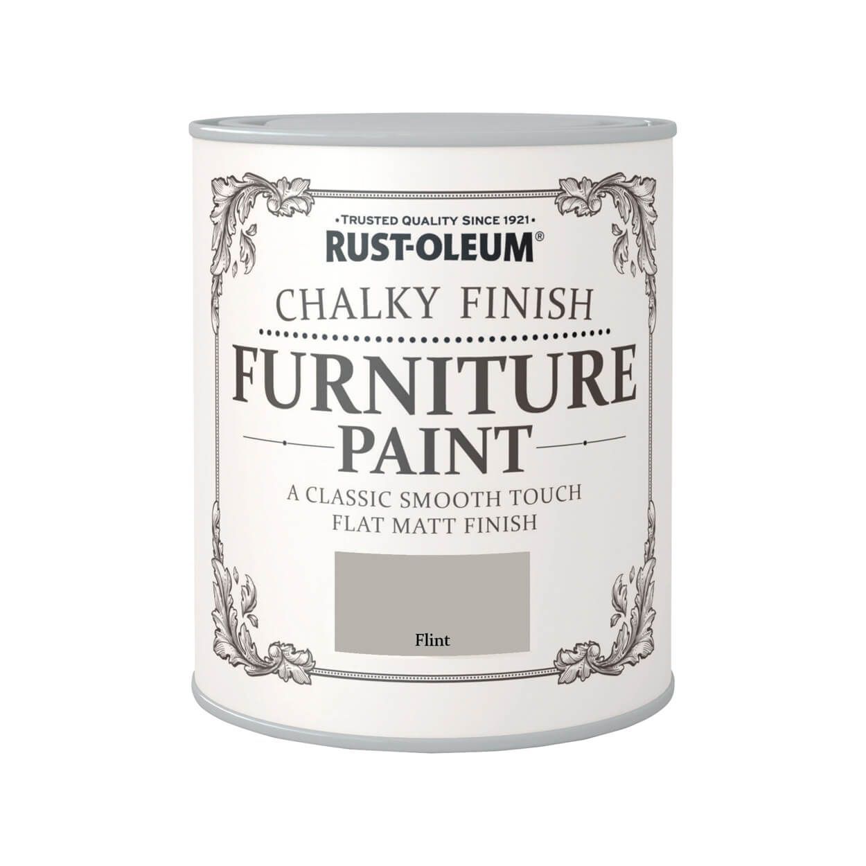 Rust-Oleum Chalky 125ml Furniture Paint Flint