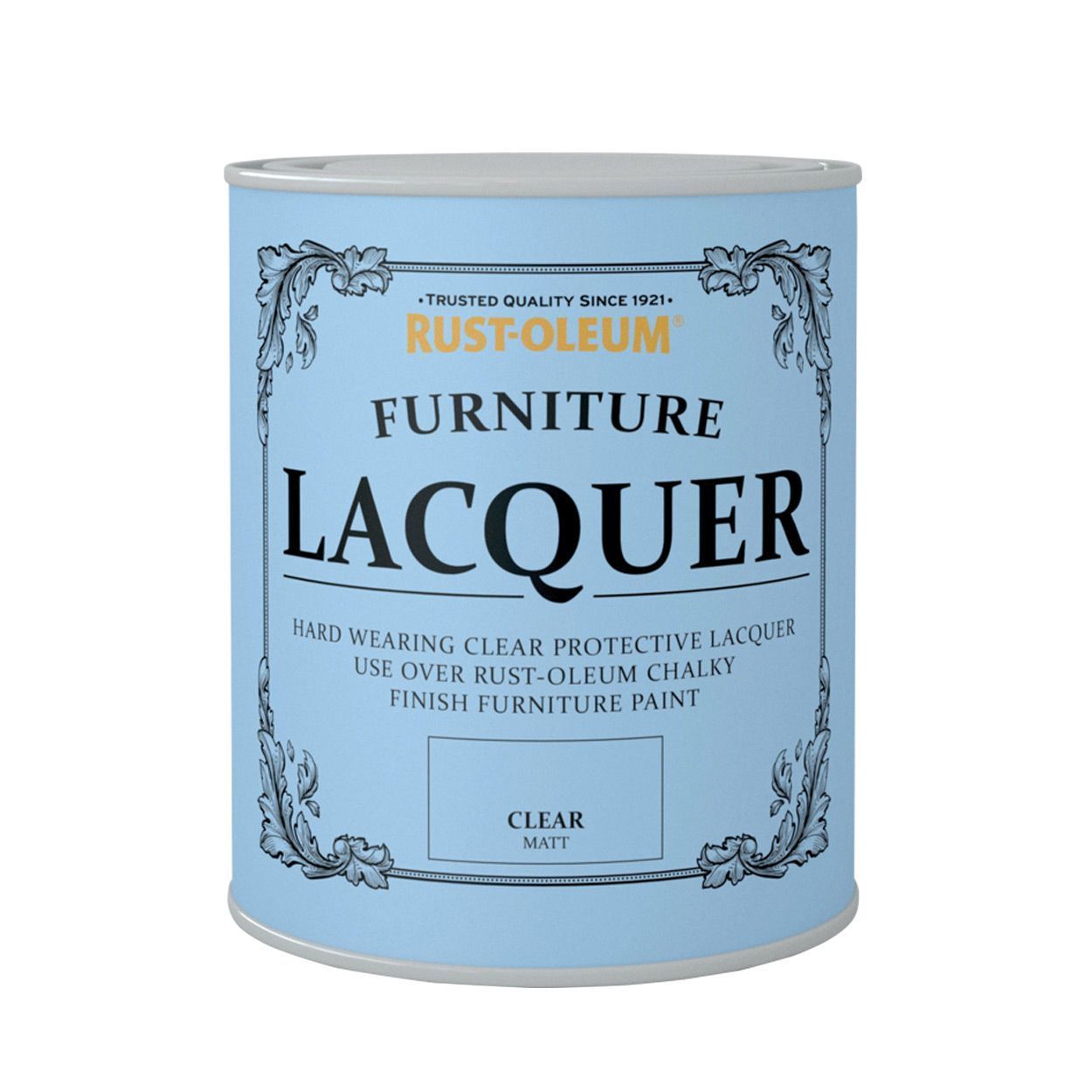 Rust-Oleum Furniture Lacquer Clear Matt Finish 750ml