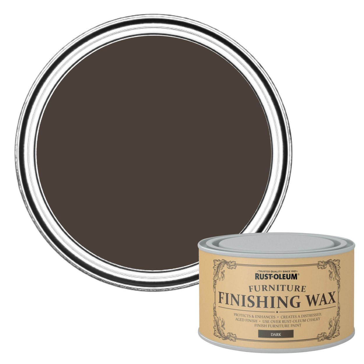 Rust-Oleum Furniture Finishing Wax Dark 400ml