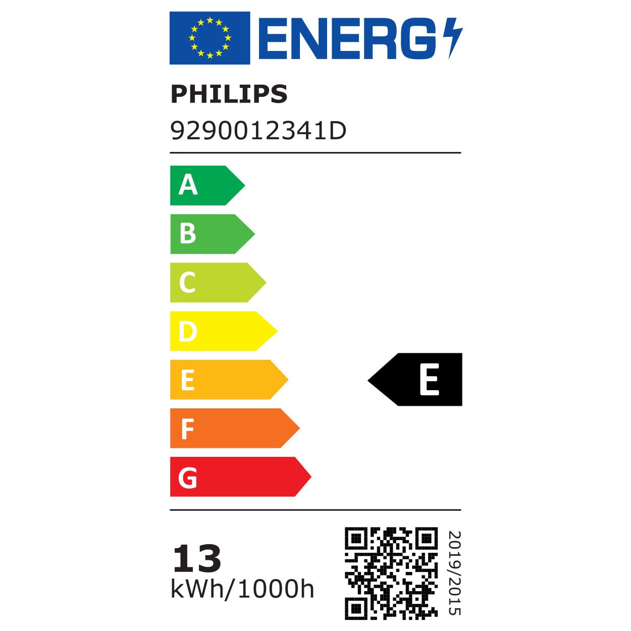Philips LED A60 13W (100W) B22 Bulb Warm White Frosted