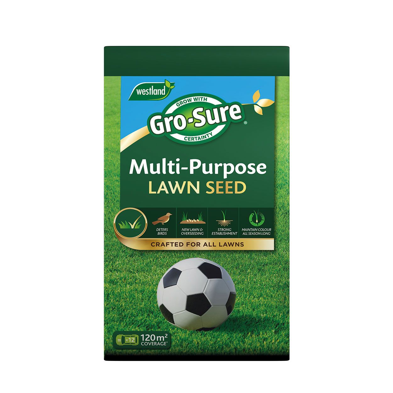 Westland Gro Sure Multi Purpose Lawn Seed Pouch