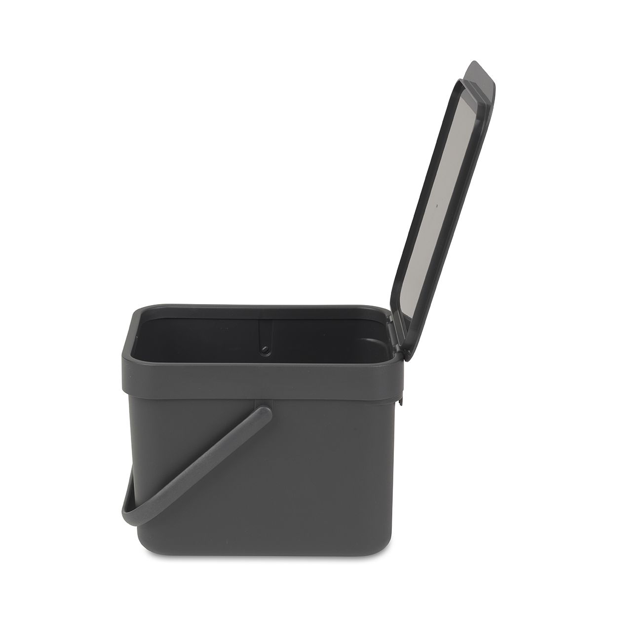 Brabantia Sort & Go 6L Food Waste Caddy - Grey