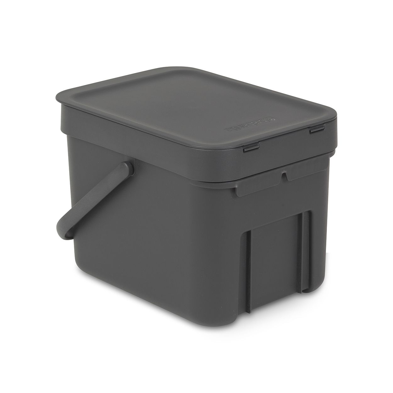 Brabantia Sort & Go 6L Food Waste Caddy - Grey
