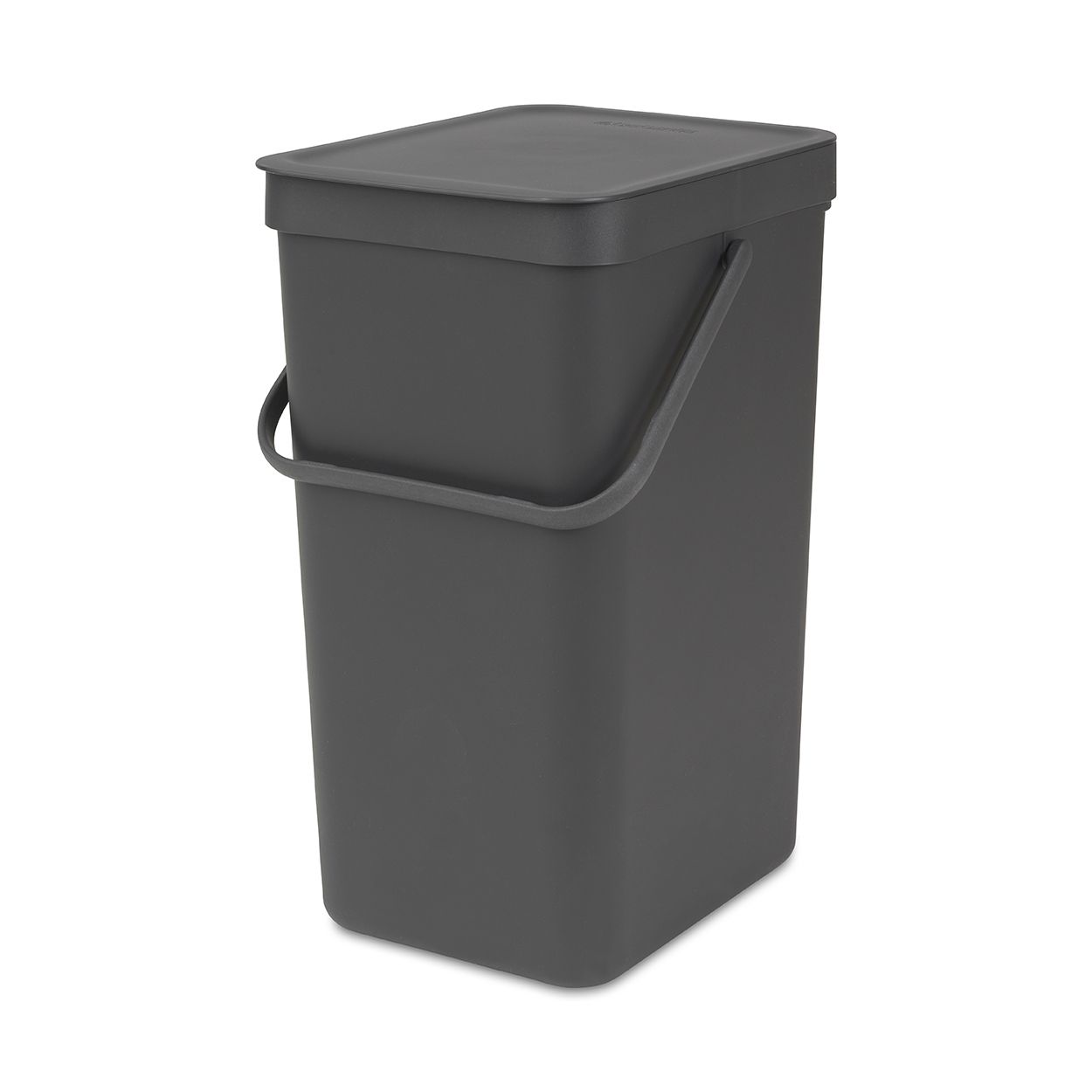 Brabantia Sort & Go Recycle Bin, 16 litre, Grey