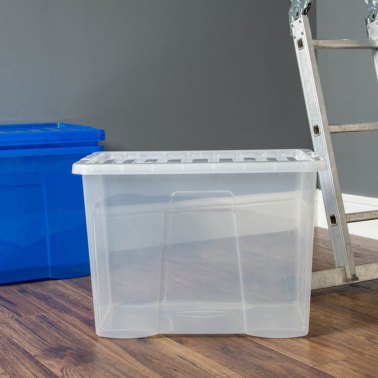 Wham 80ltr Crystal Box & Lid