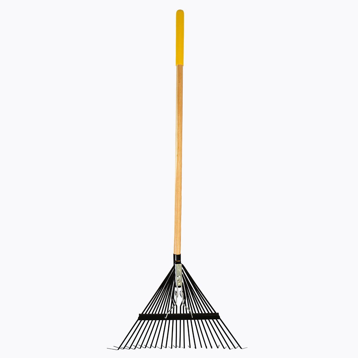 True Temper Steel Leaf Rake Wood Handle