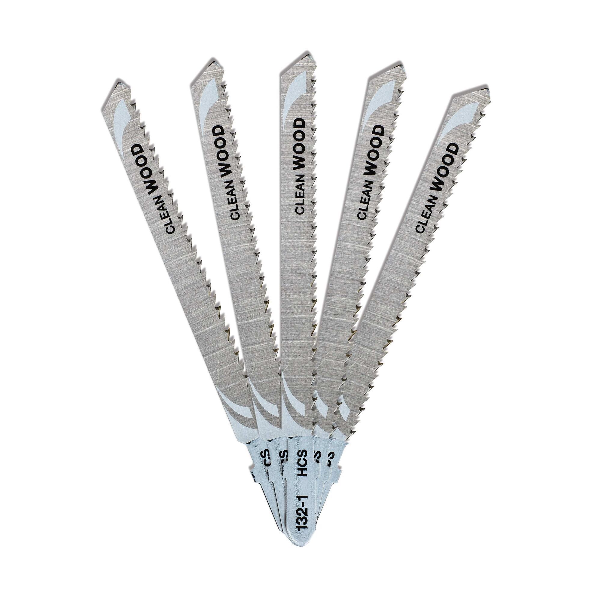 DeWalt HCS Jigsaw Blade 100mm - Pack of 5