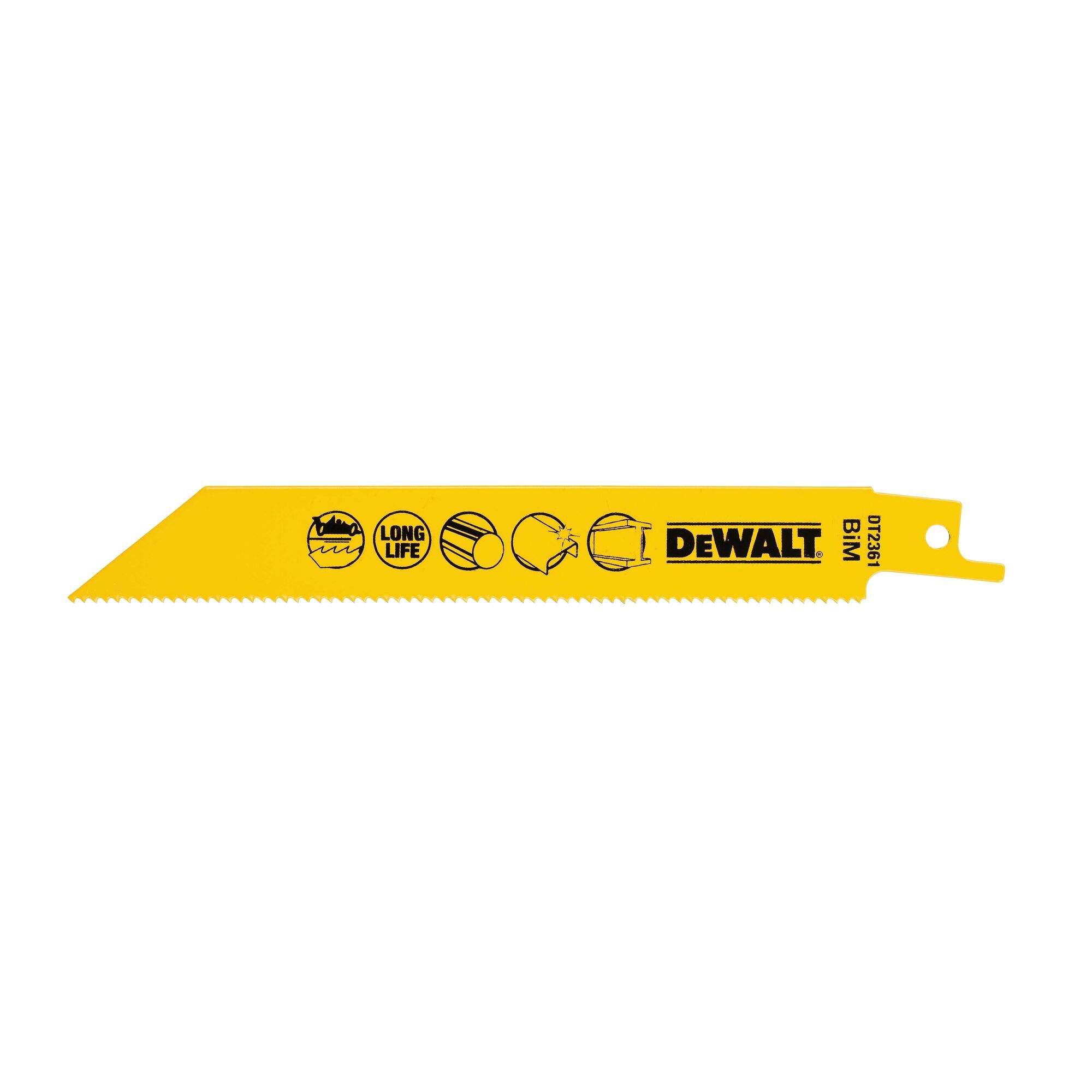 DeWalt Metal Recip Blade 152mm