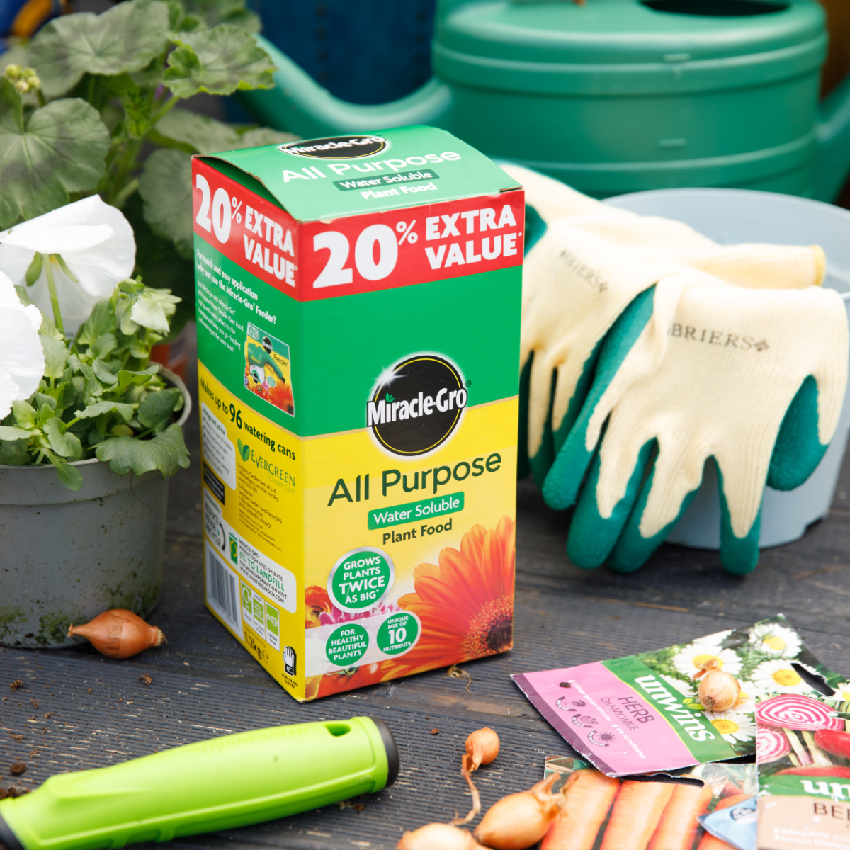 Miracle-Gro Plant Food 1kg + 20% FREE