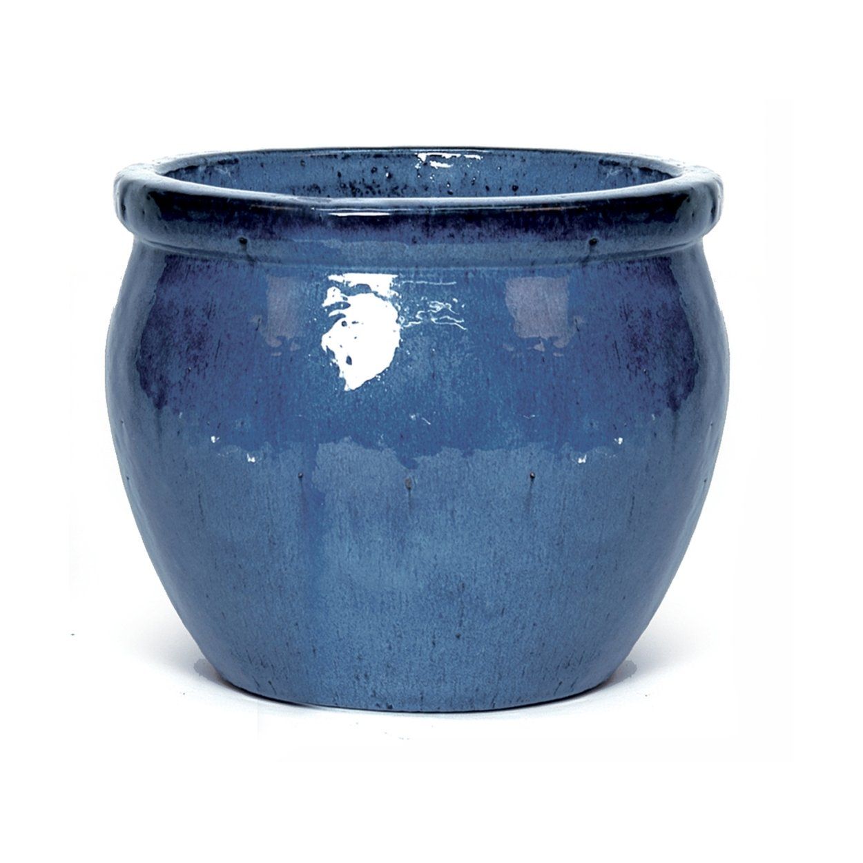 Delta Rim Glazed Blue