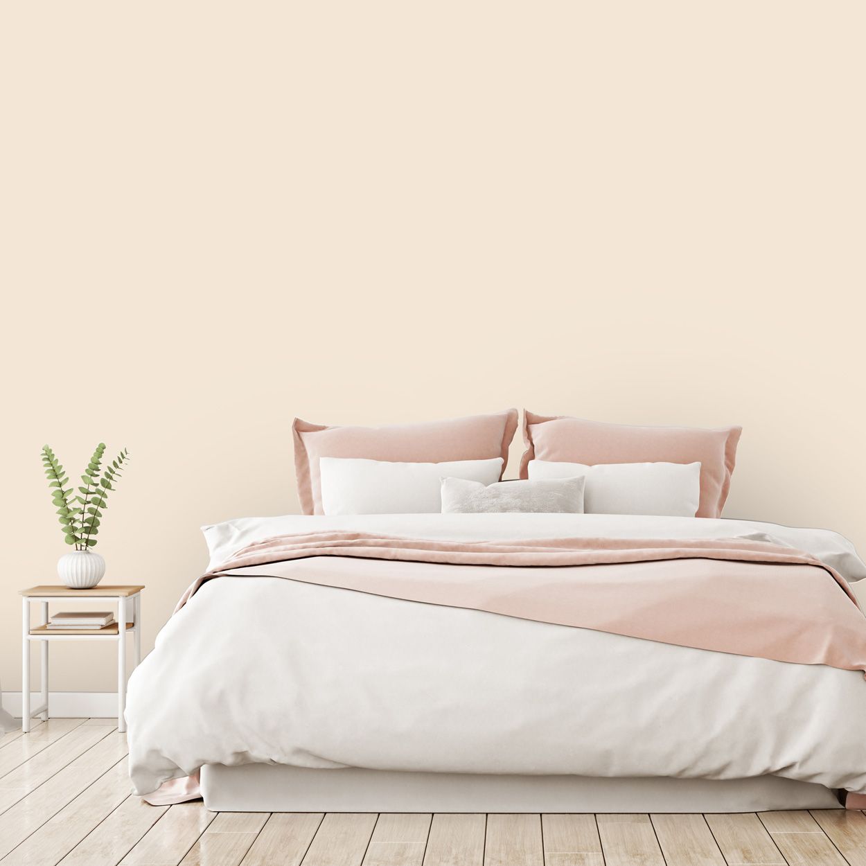 Woodie's Vinyl Soft Sheen Magnolia   5Ltr