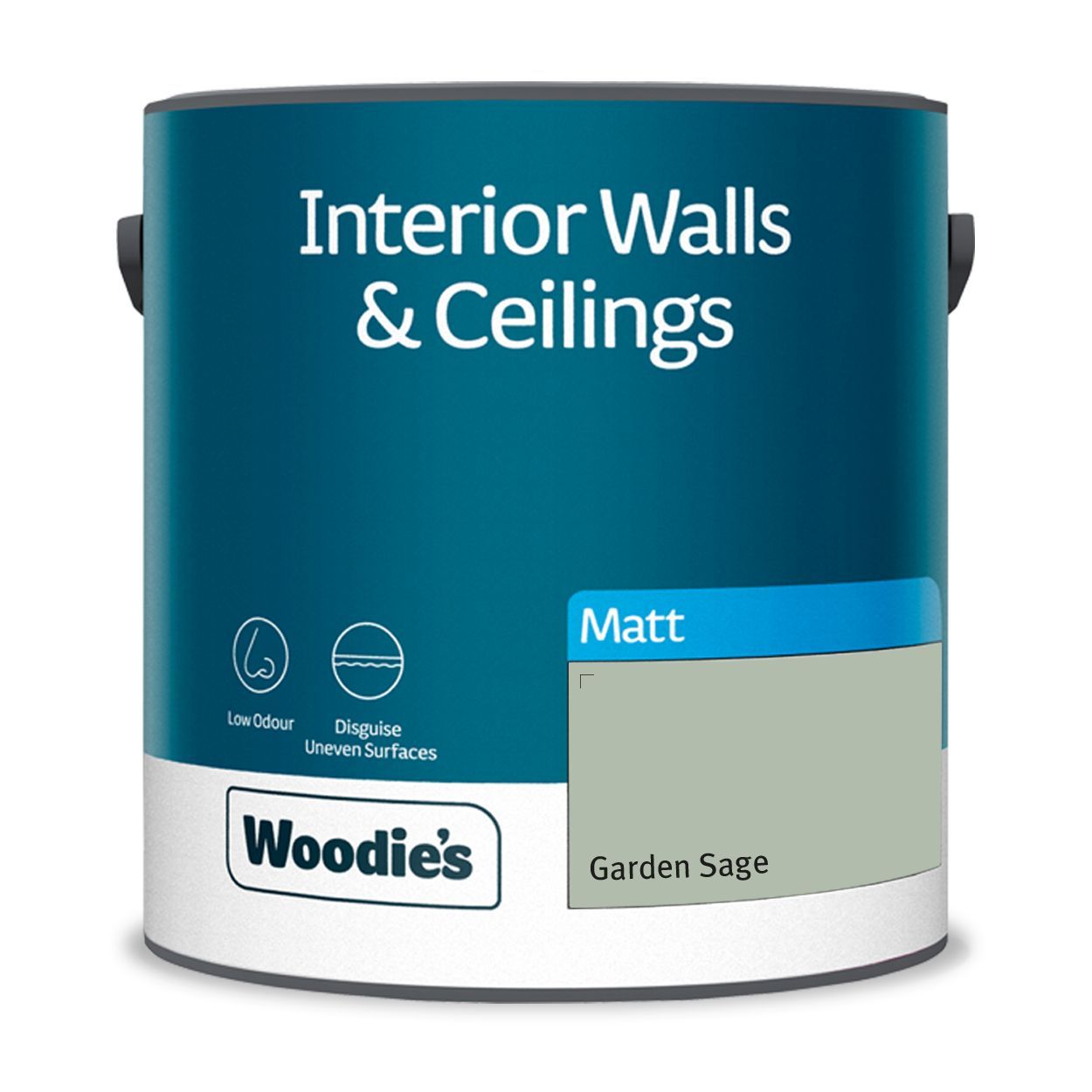 Woodie's Vinyl Matt Garden Sage 2.5Ltr