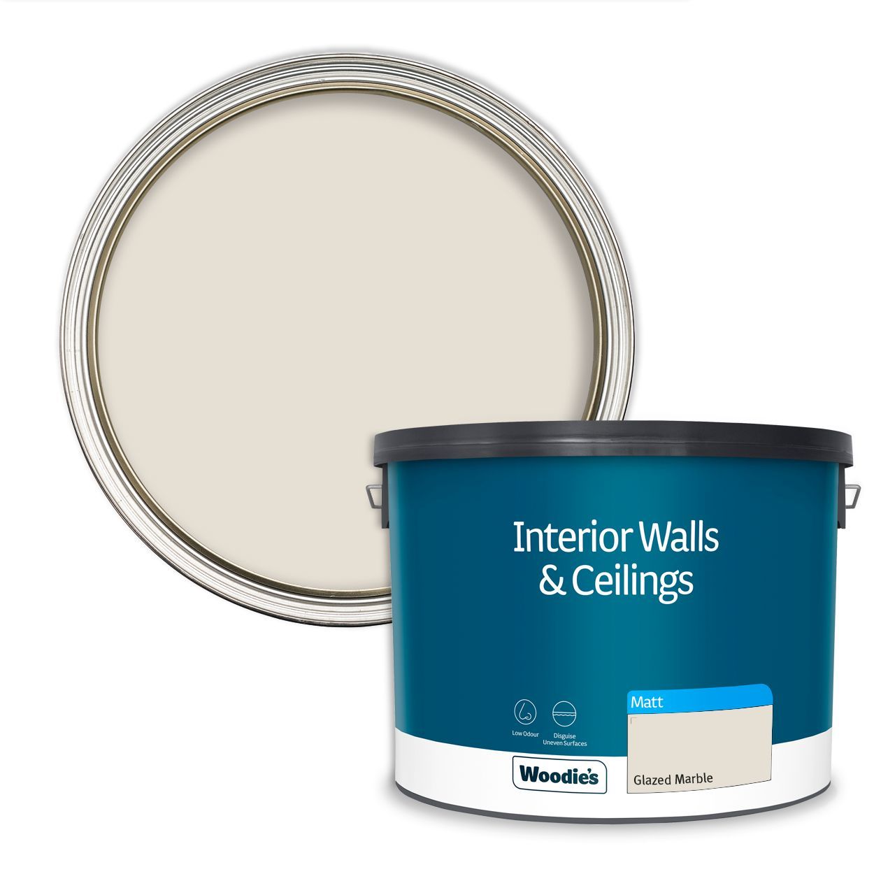 Woodie's Vinyl Matt  Glazed Marble  10Ltr