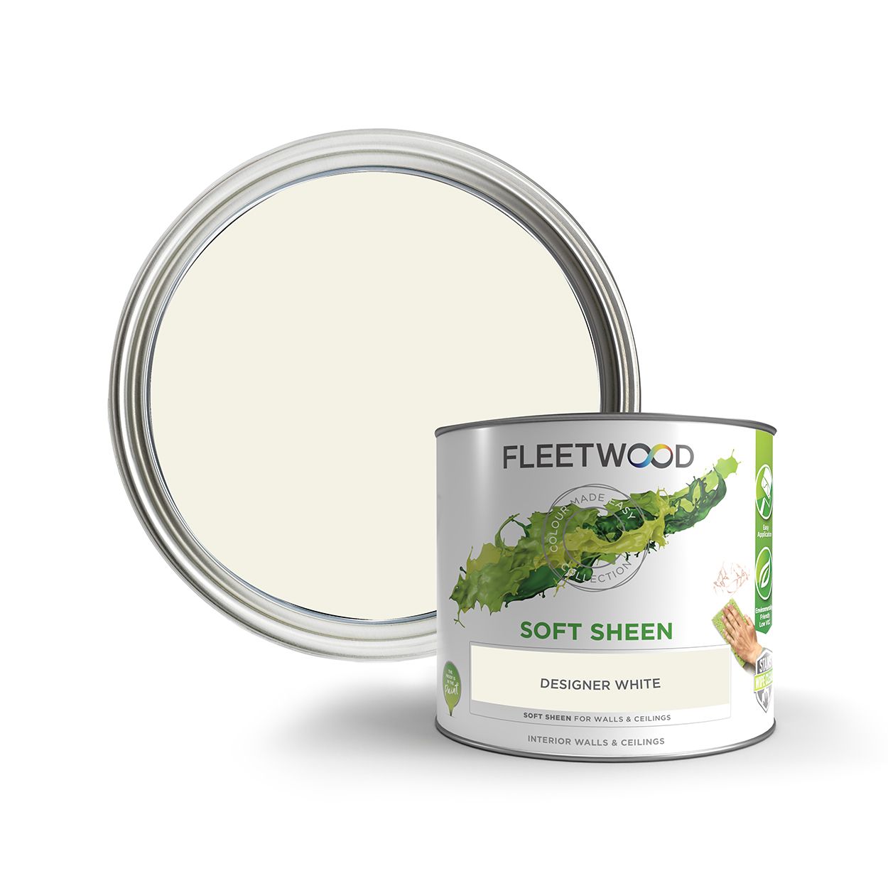 Fleetwood 2.5 Litre Soft Sheen Designer White