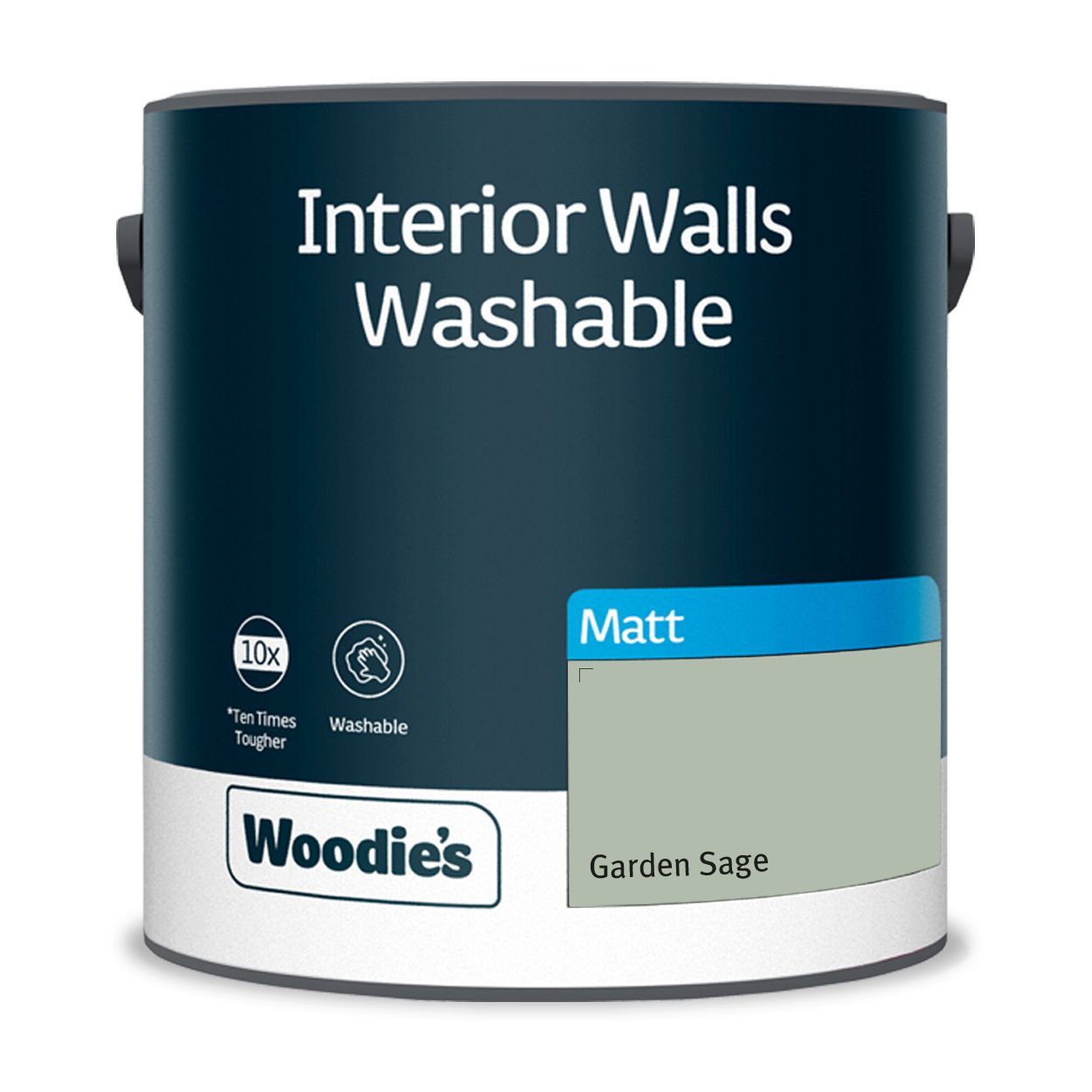 Woodie's Washable Matt Garden Sage 2.5Ltr
