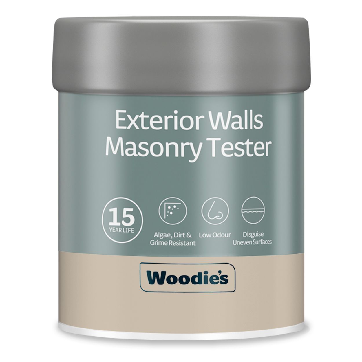 Woodie's Exterior Masonry Tester Wicker Basket