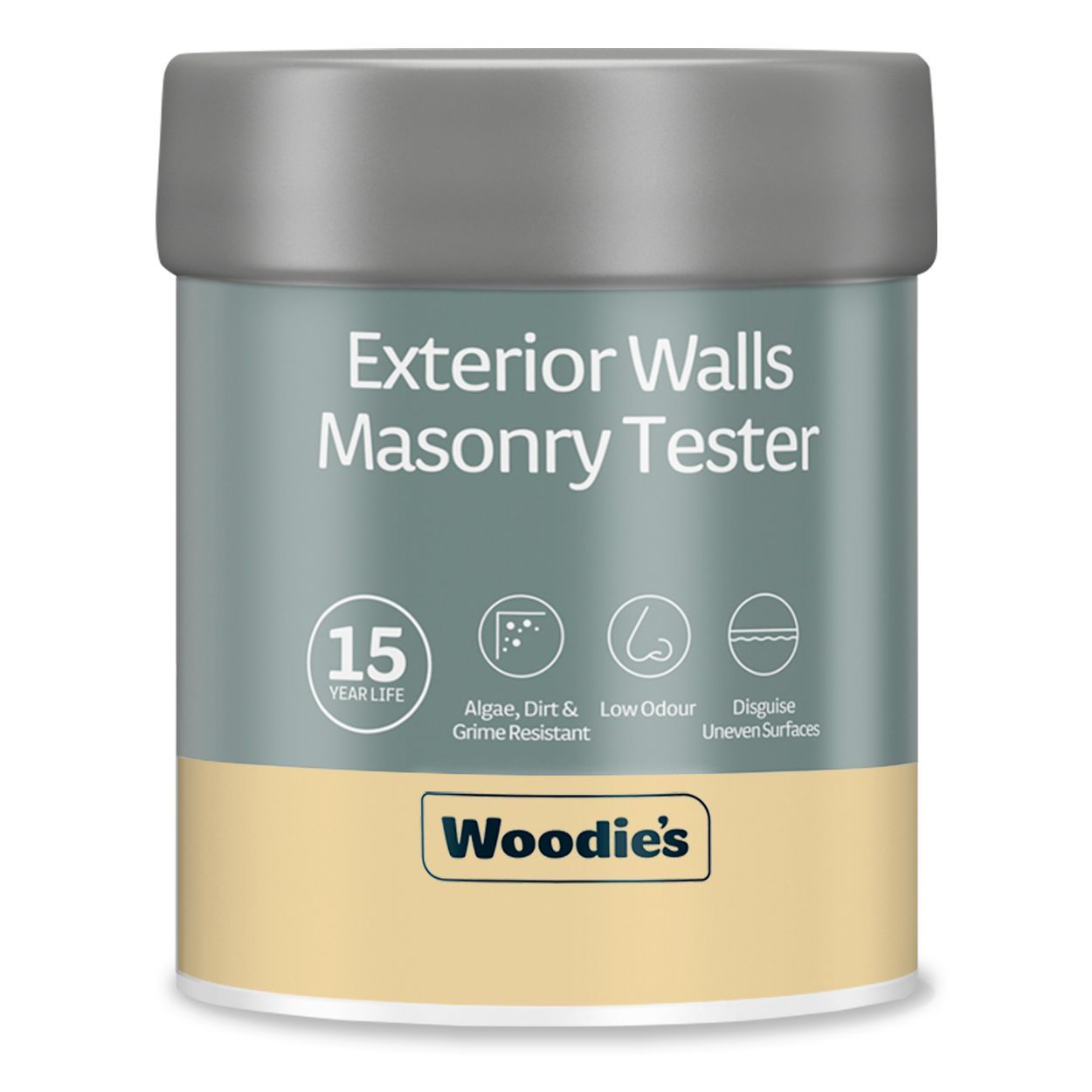 Woodie's Exterior Masonry Primrose Garden 225ml