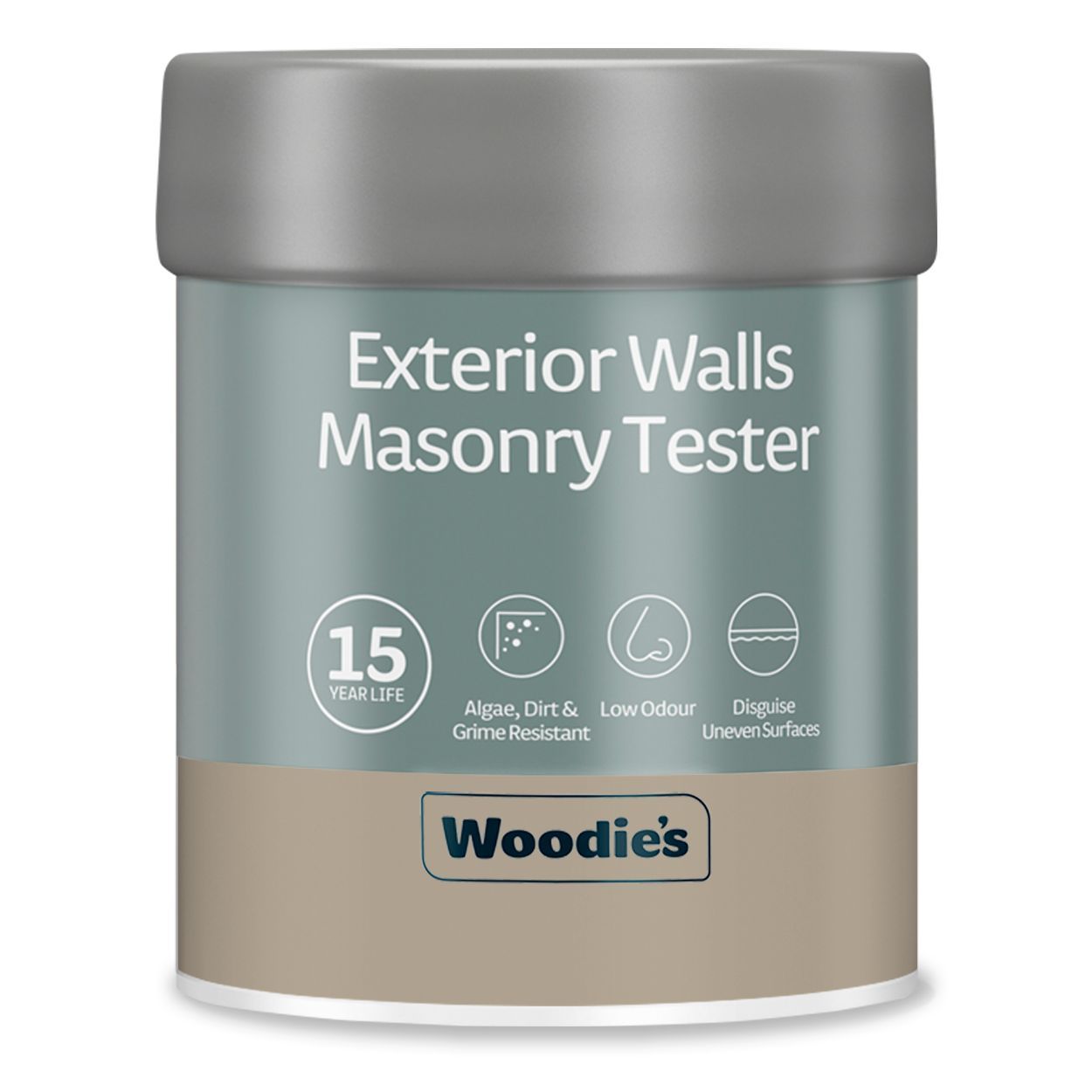 Woodie's Exterior Masonry Tester Cobblestone