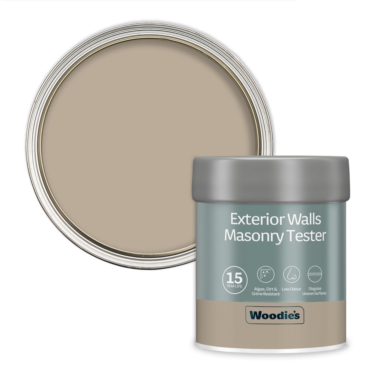 Woodie's Exterior Masonry Tester Cobblestone