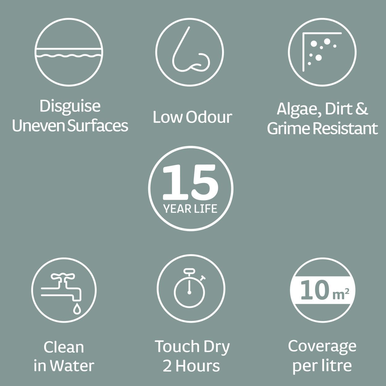 Woodie's Exterior Masonry Tester Cobblestone