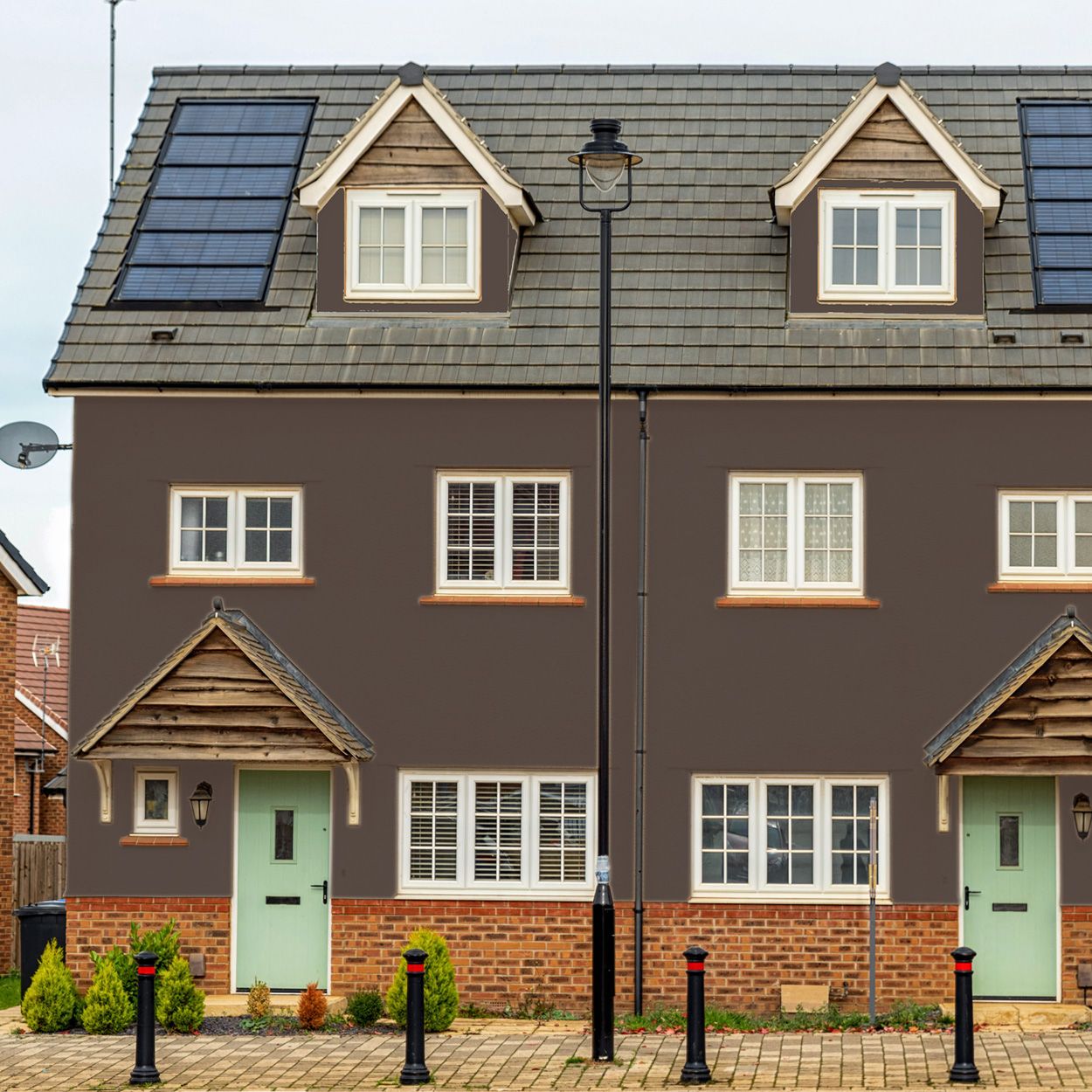 Woodie's Exterior Masonry Tester Dark Chocolate